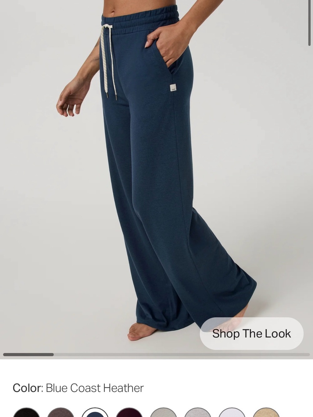 Vuori Halo Essential Wideleg Pant - Long XSP